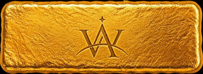 WhiteAu Gold Bar